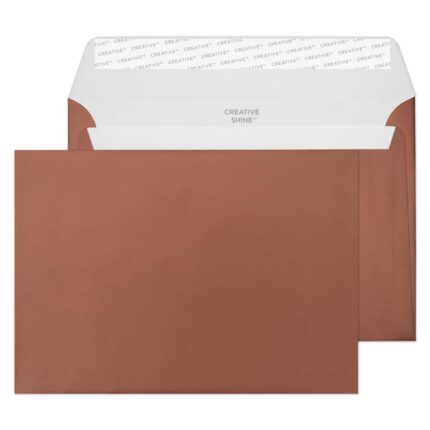 Blake Creative Shine Metallic Bronze Peel & Seal Wallet 162x229mm 130gsm Pack 500 Code 331