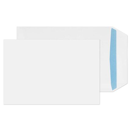 Blake Purely Everyday White Self Seal Pocket 240x165mm 100gsm Pack 500 Code 3331
