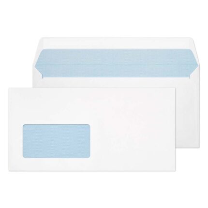 Blake Purely Everyday Bright White Window Peel & Seal Wallet 110x220mm 120gsm Pack 500 Code 34884