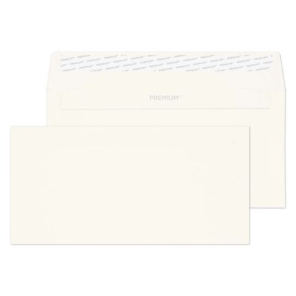 Blake Premium Business High White Wove Peel & Seal Wallet 110x220mm 120gsm Pack 50 Code 35255