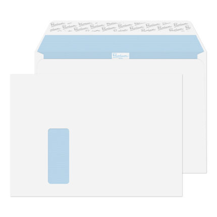 Blake Premium Office Ultra White Wove Window Peel & Seal Wallet 229x324mm 120gsm Pack 250 Code 36216