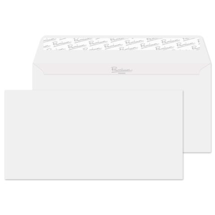 Blake Premium Business Diamond White Smooth Peel & Seal Wallet 110x220mm 120gsm Pack 500 Code 36882