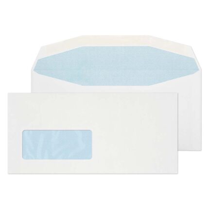 Blake Purely Everyday White Window Gummed Mailer 111x232mm 90gsm Pack 1000 Code 3705