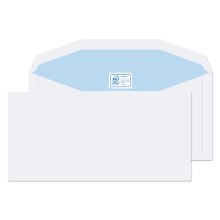 Blake Purely Everyday White Gummed Mailer 114x235mm 90gsm Pack 1000 Code 3903