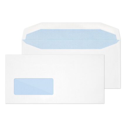Blake Purely Everyday White Window Gummed Mailer 114x235mm 90gsm Pack 1000 Code 3909