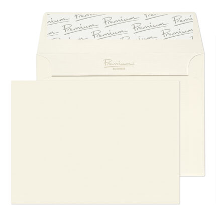 Blake Premium Business High White Laid Peel & Seal Wallet 114x162mm 120gsm Pack 50 Code 39155