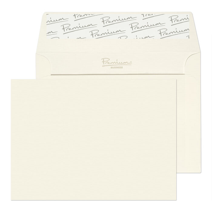 Blake Premium Business High White Laid Peel & Seal Wallet 114x162mm 120gsm Pack 50 Code 39155