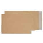 Blake Purely Packaging Manilla Peel & Seal Gusset Pocket 352x250mm 140gsm Pack 125 Code 45070