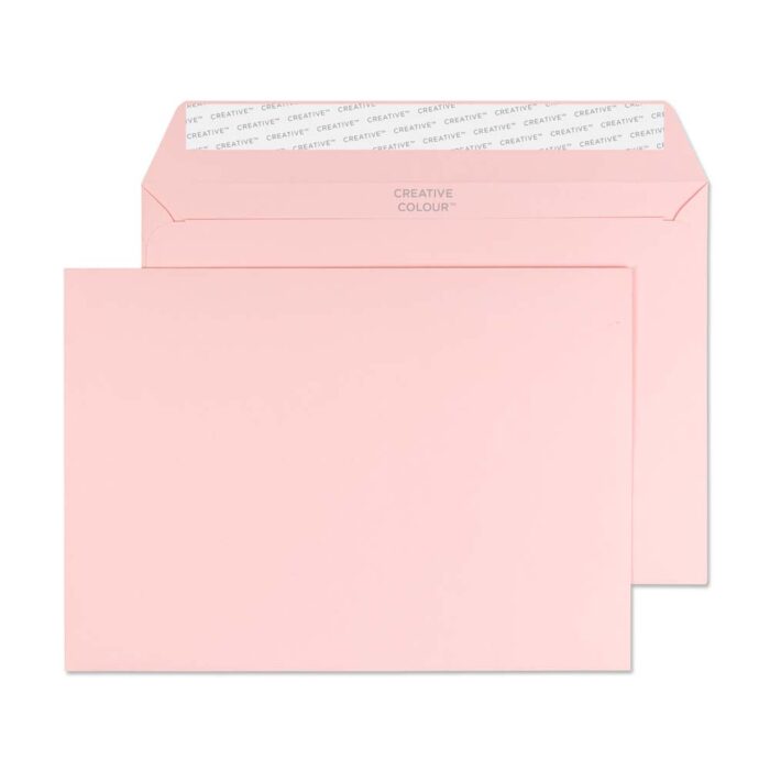 Blake Creative Colour Baby Pink Peel & Seal Wallet 162x229mm 120gsm Pack 25 Code 45301