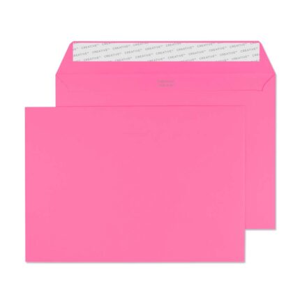 Blake Creative Colour Flamingo Pink Peel & Seal Wallet 162x229mm 120gsm Pack 25 Code 45302