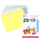 Blake Creative Colour Assorted Peel & Seal Wallet 162x229mm 120gsm Pack 25 Code 45456
