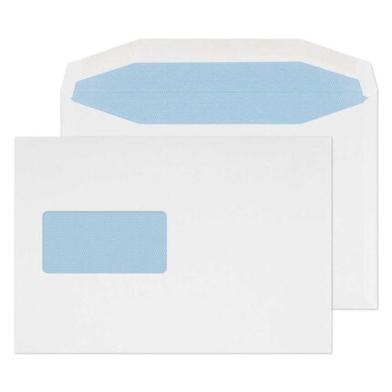 Blake Purely Everyday White Window Gummed Mailer 162x238mm 90gsm Pack 500 Code 4708