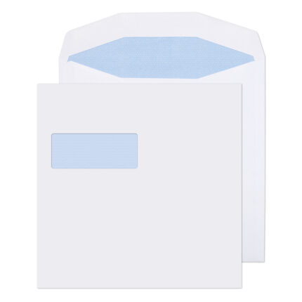 Blake Purely Everyday White Window Self Seal Wallet 220x220mm 100gsm Pack 250 Code 5702