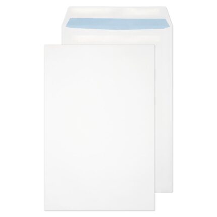 Blake Purely Everyday White Self Seal Pocket 381x254mm 120gsm Pack 250 Code 6086