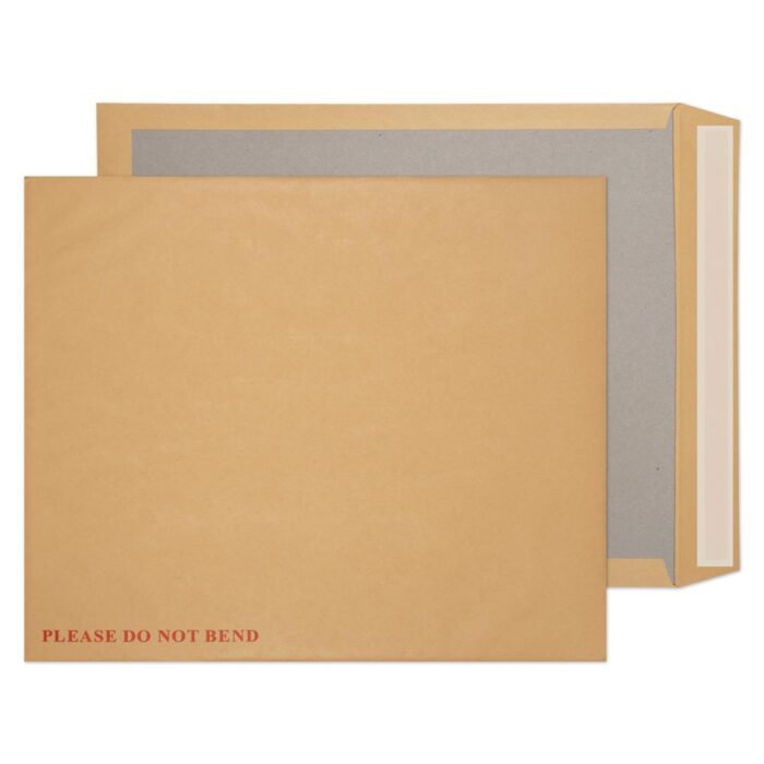 Blake Purely Packaging Manilla Peel & Seal Board Back Pocket 444x368mm 120gsm Pack 50 Code 6200