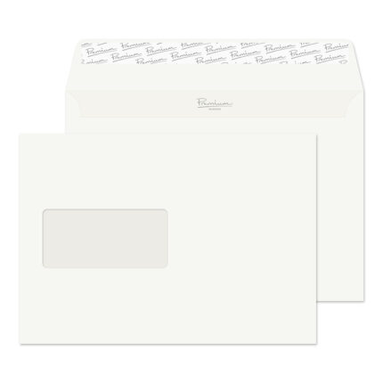 Blake Premium Business Oyster Wove Window Peel & Seal Wallet 162x229mm 120gsm Pack 500 Code 71708