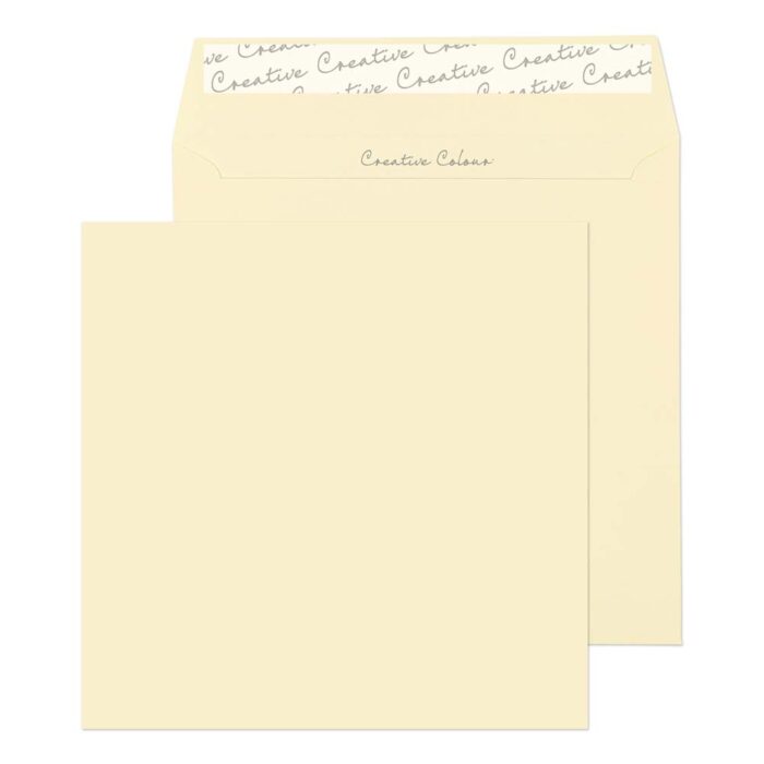 Blake Creative Colour Clotted Cream Peel & Seal Square Wallet 155x155mm 120gsm Pack 500 Code 753