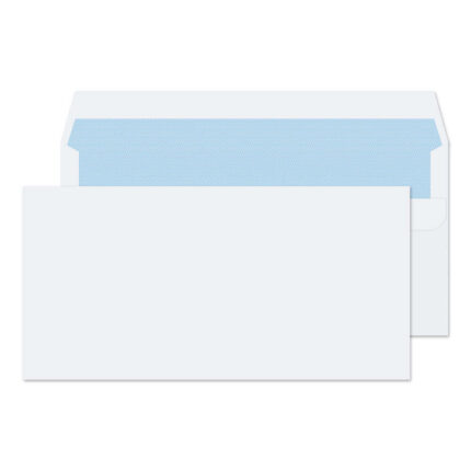Blake Purely Everyday White Self Seal Wallet 110x220mm 100gsm Pack 500 Code 7772