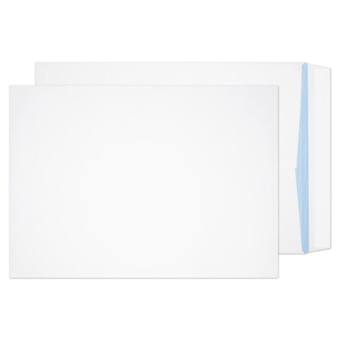 Blake Purely Everyday White Peel & Seal Pocket 450x324mm 120gsm Pack 125 Code 8086