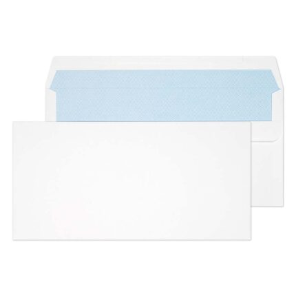 Blake Purely Everyday White Self Seal Wallet 110x220mm 110gsm Pack 500 Code 8882