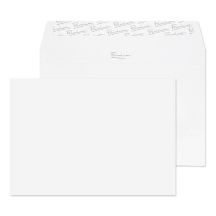 Blake Premium Business Diamond White Laid Peel & Seal Wallet 162x229mm 120gsm Pack 50 Code 91455