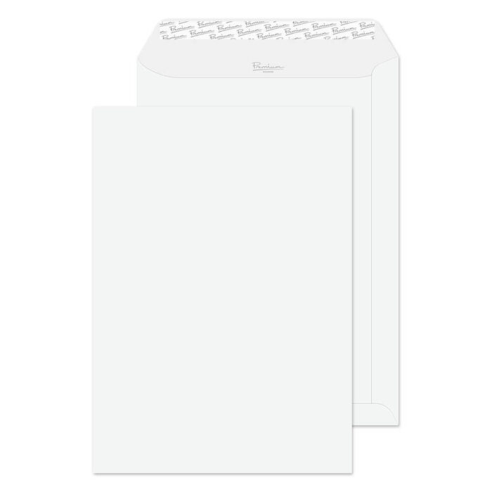 Blake Premium Business Diamond White Laid Peel & Seal Pocket 324x229mm 120gsm Pack 20 Code 91653