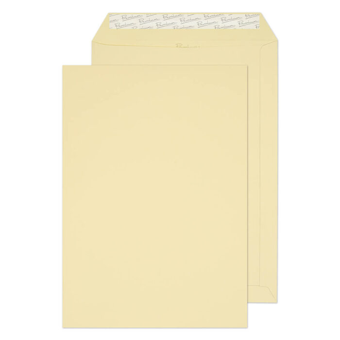 Blake Premium Business Vellum Laid Peel & Seal Pocket 324x229mm 120gsm Pack 20 Code 95653