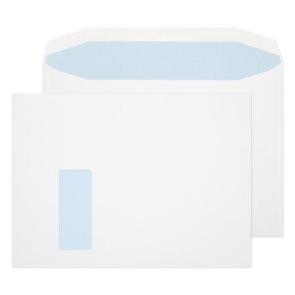 Blake Purely Everyday White Window Gummed Mailer 240x330mm 100gsm Pack 250 Code 9710